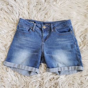 Medium Wash Denim Shorts